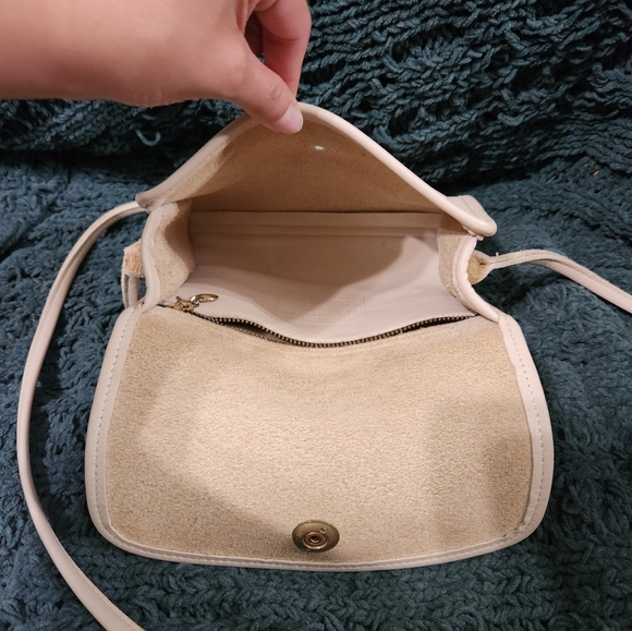 Vintage Coach Chrystie Crossbody In Bone Style #214- Project Bag - Picture 4 of 8